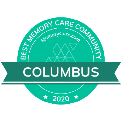 MemoryCare.com 2020 Best Memory Care Community award for Columbus