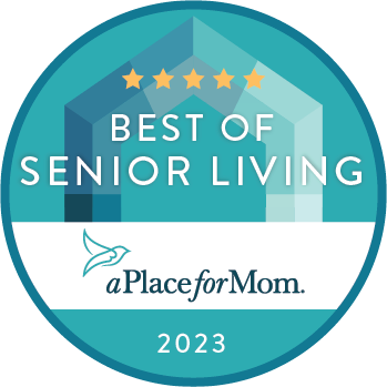 A Place for Mom's Badge for Best of Senior Living 2023