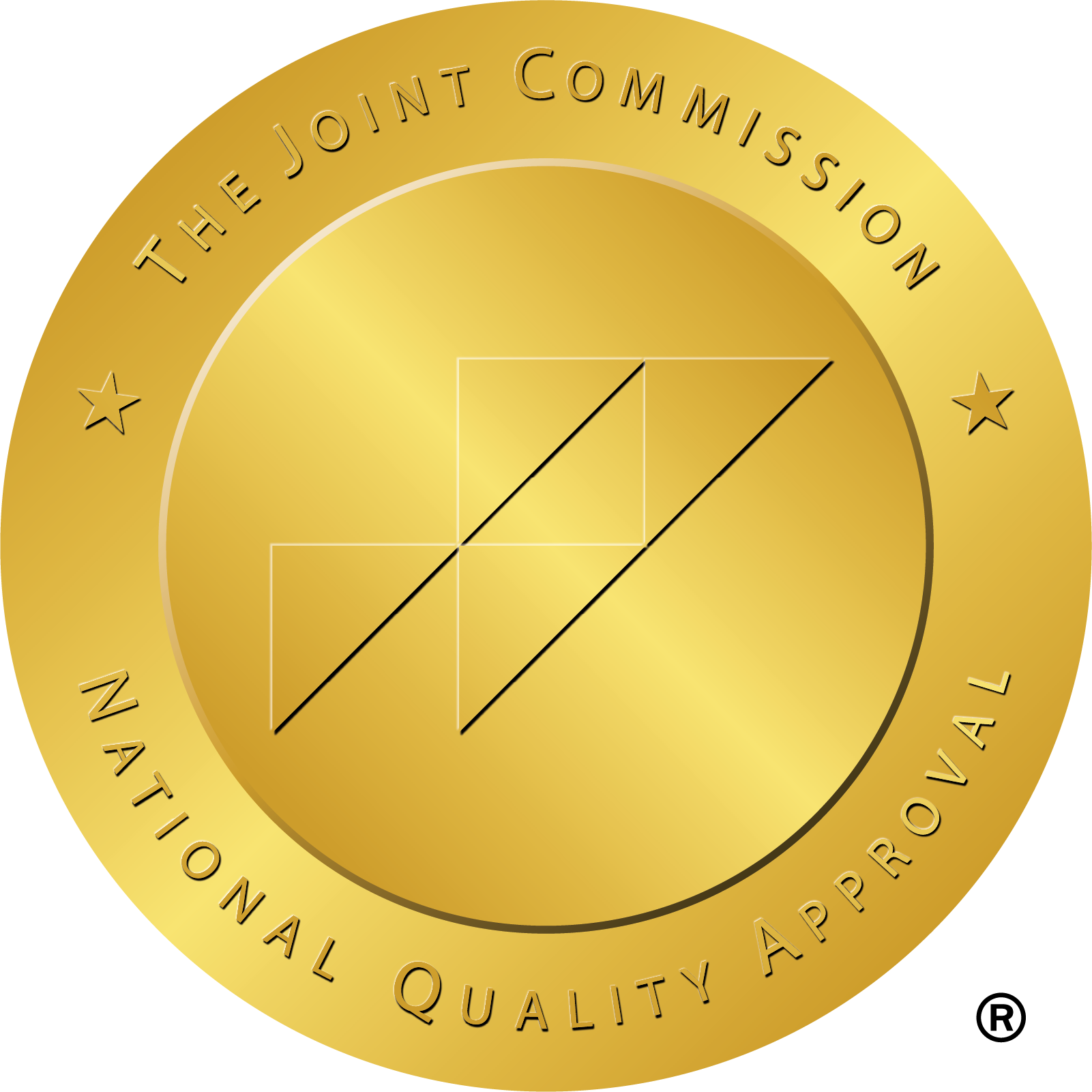 The Joint Commission National Quality Approval gold seal.